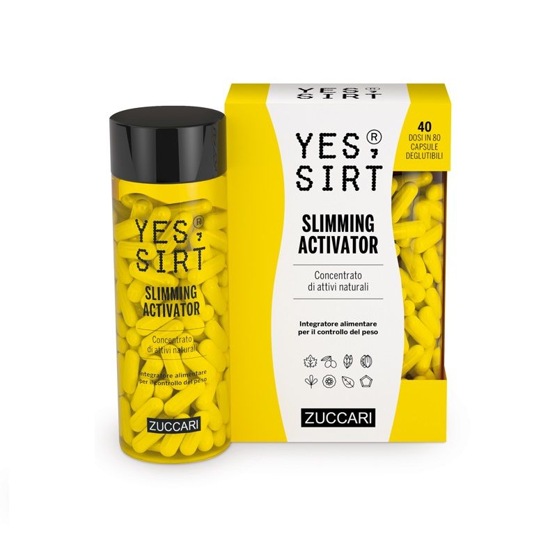 Zuccari Yes Sirt Slimming Activator per il controllo del peso 80 capsule-1