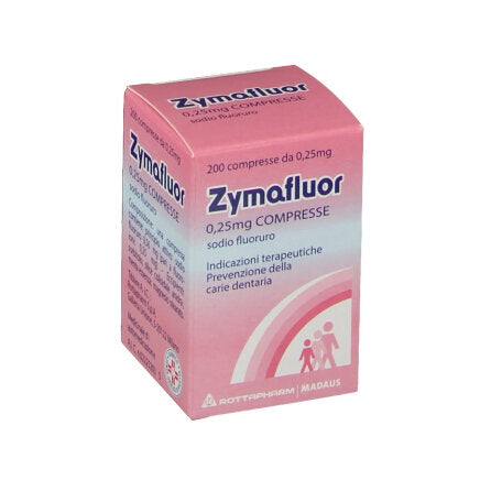 Zymafluori 0,25mg 200 compresse-4