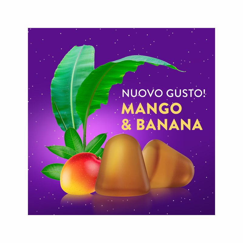 ZzzQuil NATURA Per Dormire 30 Gommose Mango Banana con Melatonina Camomilla Valeriana Lavanda-5