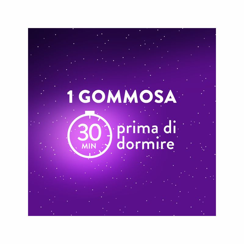 ZzzQuil NATURA Per Dormire 30 Gommose Mango Banana con Melatonina Camomilla Valeriana Lavanda-8