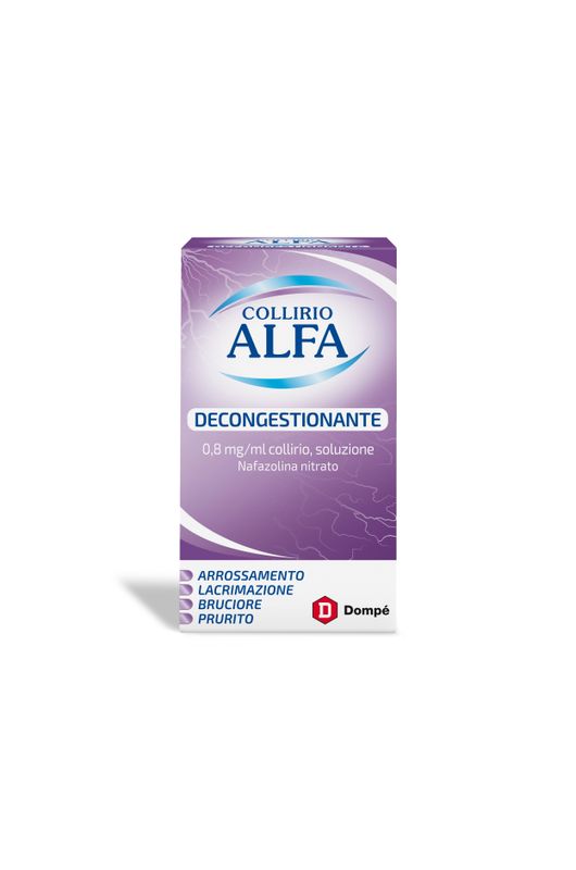 Collirio Alfa Decongestionante 0.8mg/ml collirio 10ml