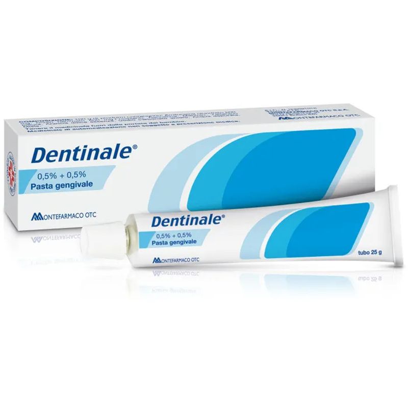 Dentinale pasta gengivale 0,5%+0,5% sollivo dei primi dentini 25g