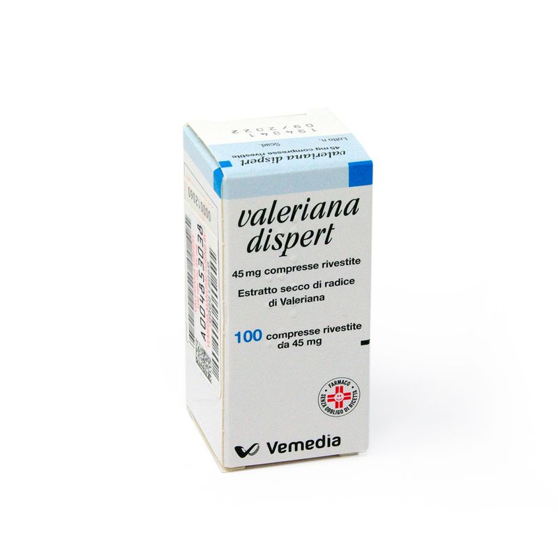 Valeriana Dispert 100 compresse rivestite 45mg
