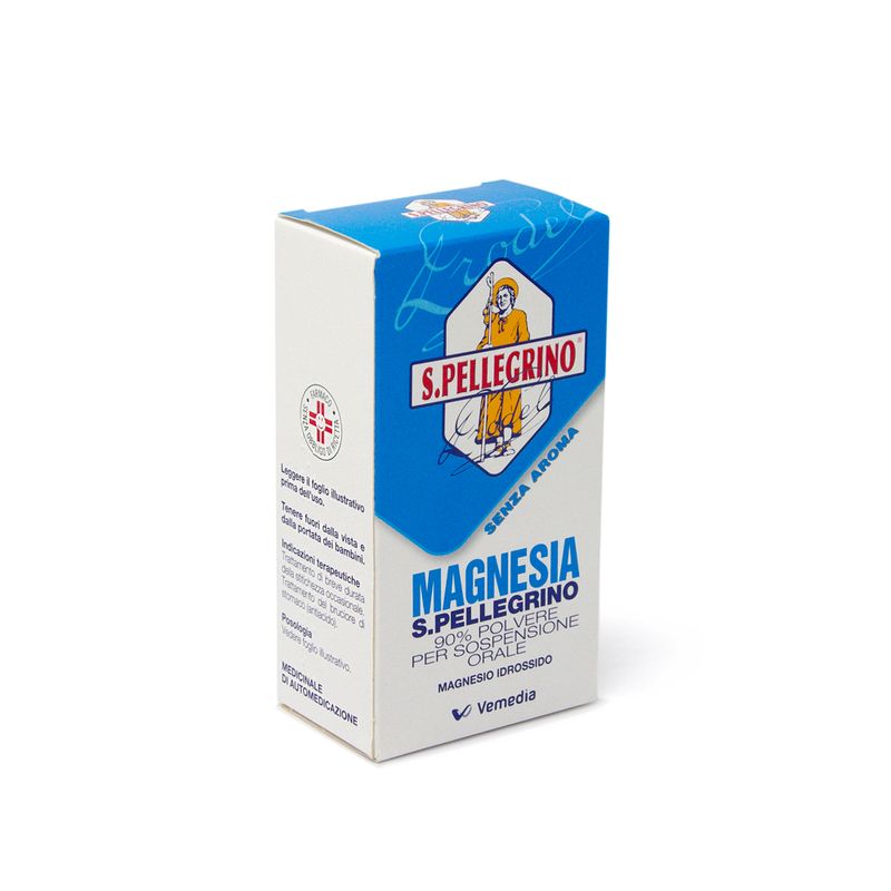 Magnesia San Pellegrino 90% Polvere Effervescente Senza Aroma 100 g