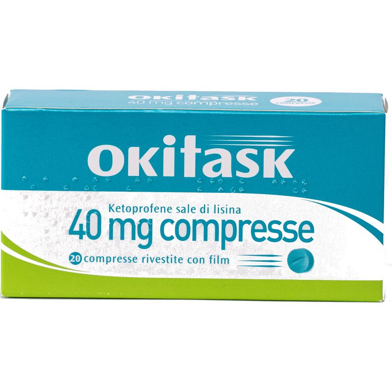 Okitask 40 mg 20 compresse rivestite