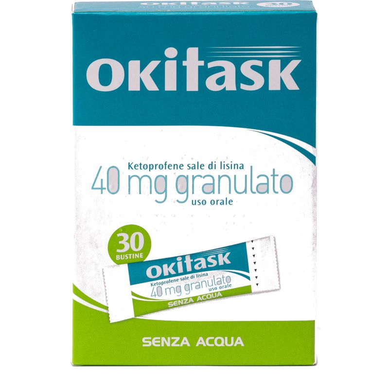 OKITask 40mg granulato senza acqua 30 bustine orosolubili