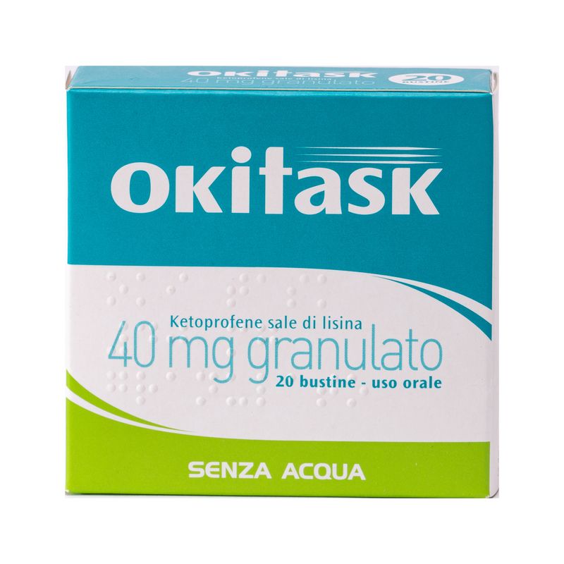 OKITask 40mg granulato senza acqua 20 bustine orosolubili