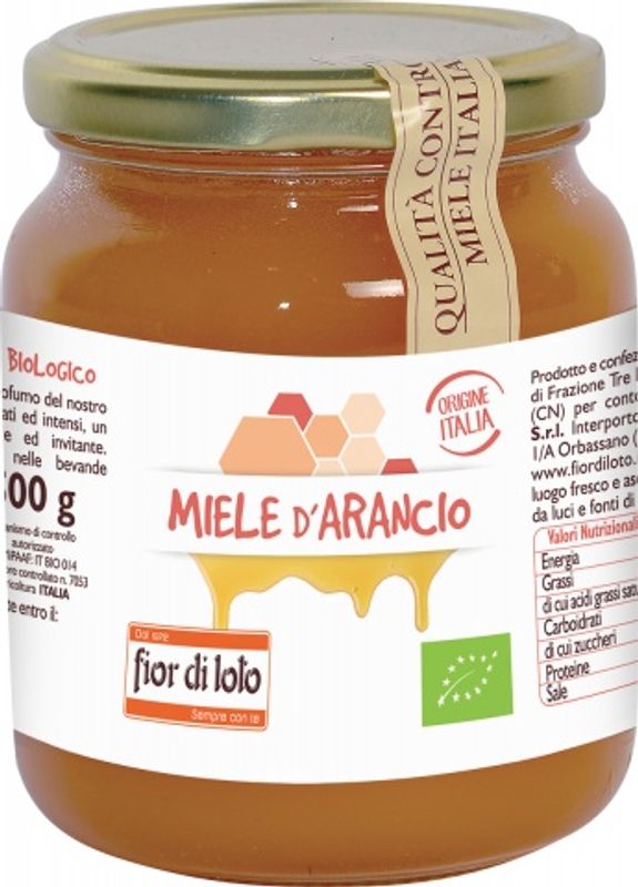 Fiori Di Loto Miele Di Arancio Bio 500g