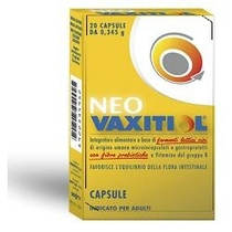 Neo Vaxitiol integratore di fermenti lattici vivi con fibre prebiotiche 20 cps