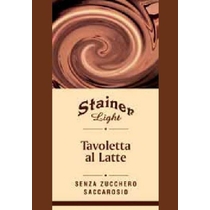 Stainer Tavoletta al latte senza zucchero senza glutine
