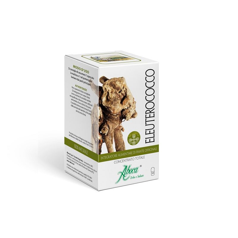 Aboca Eleuterococco Integratore alimentare per le difese immunitarie 50 opercoli