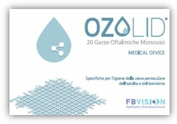 Ozolid Garze TNT oftalmiche monouso per idratare e detergere le palpebre e le ciglia 20 pezzi