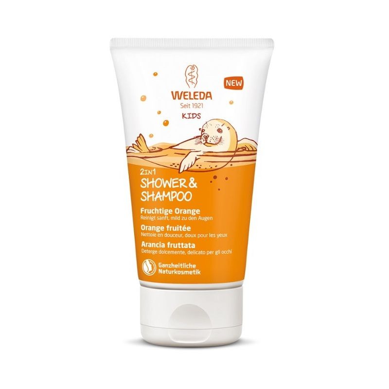 Weleda Doccia e Shampoo Bambini arancia 150ml