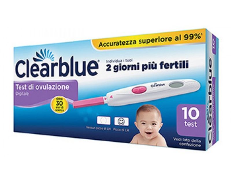 Clearblue Test di ovulazione digitale 10 test
