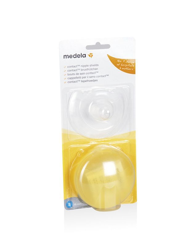 Medela cappelletti per il seno contact misura S-1