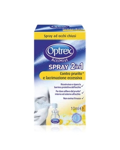 Optrex ActiMist Spray ad occhi chiusi 2in1 Contro prurito e lacrimazione 10ml