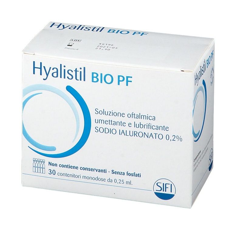 Hyalistil Bio Pf Soluzione Oftalmica Acido Ialuronico 0,2%