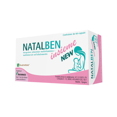 Image of Natalben Insieme New 60 Capsule - Integrazione Gravidanza