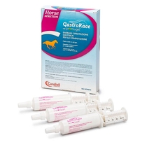 Candioli GastroRace con promugel per cavalli da competizione pasta orale 3 siringhe