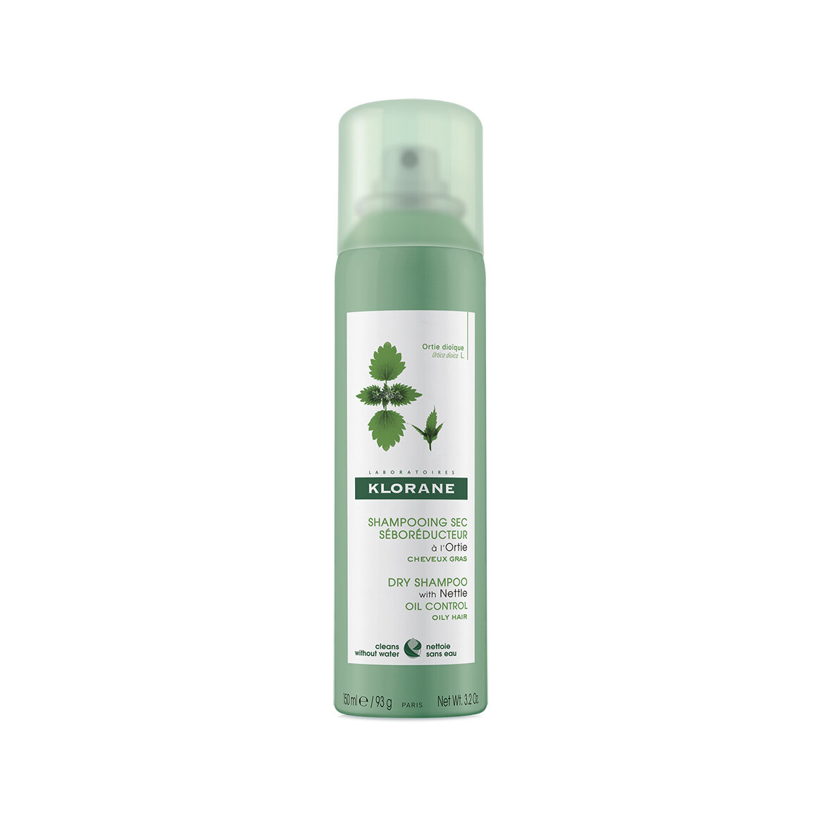 Image of Klorane Shampoo Secco Seboriduttore all'Ortica capelli grassi 150ml