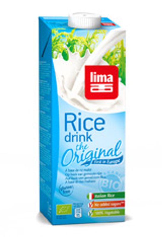Lima Rice Drink bevanda vegetale biologica a base di riso 1L