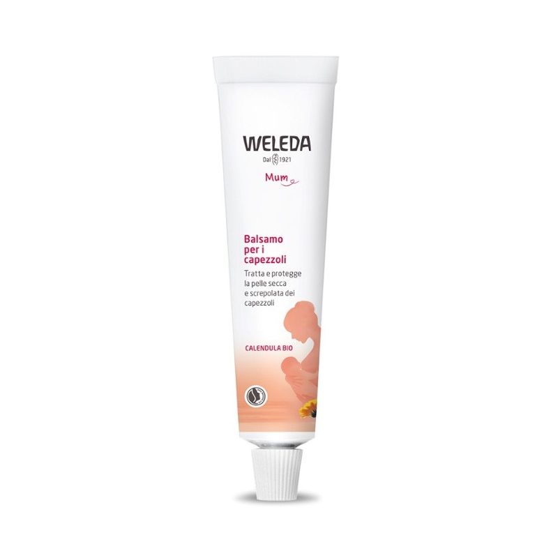 Weleda Mum Balsamo per i capezzoli alla Calendula BIO tratta e protegge la pelle secca 25g