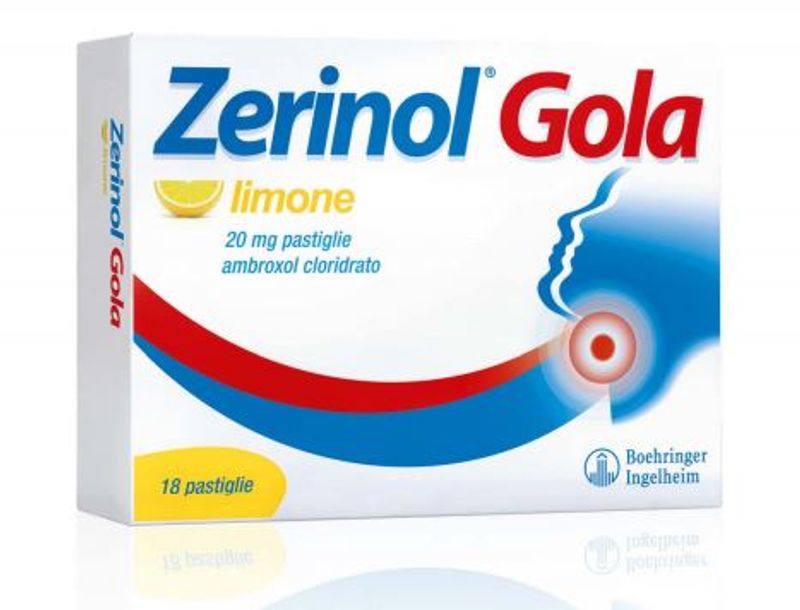 Zerinol Gola limone 18 compresse
