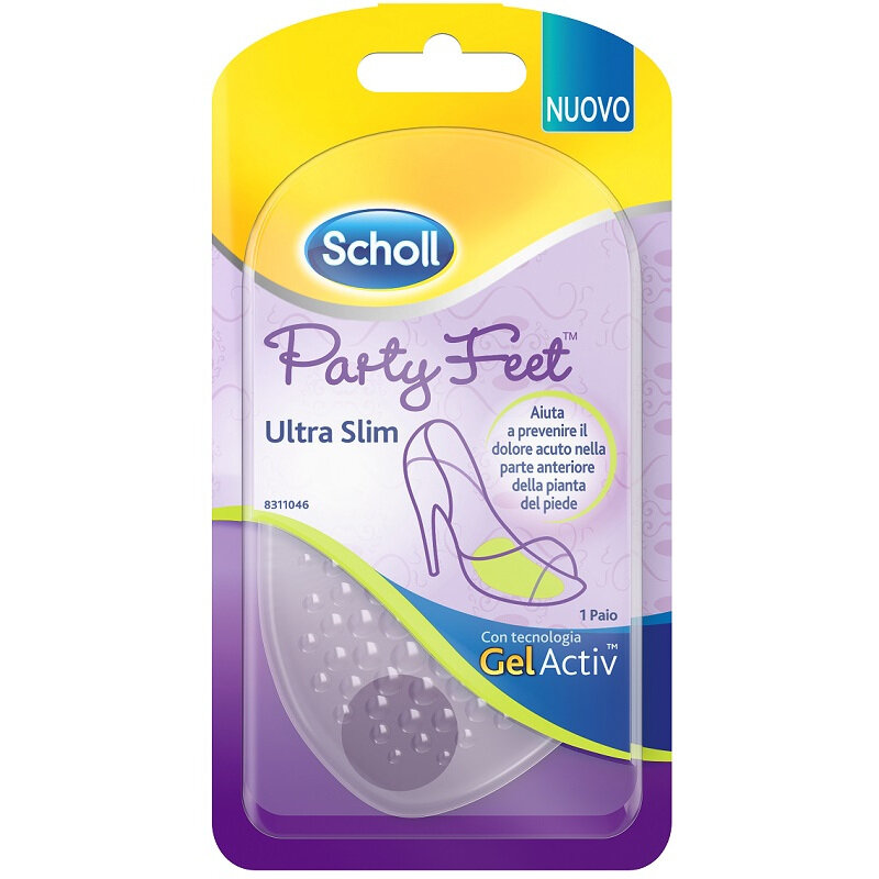 Dr Scholl Party Feet Ultra Slim Parte Anteriore Del Piede Cuscinetti In Gel