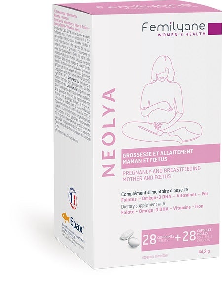 Image of Laboratoires Bailleul Neolya Gravidanza E Allattamento 28 Capsule Rigide + 28 Capsule Molli