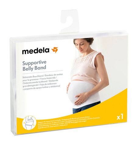 Image of Medela Fascia Maternità Colore Bianco Taglia Media