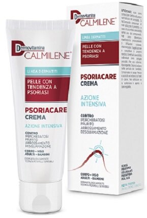 Image of Dermovitamina Calmilene Psoriacare crema intensiva Viso Corpo per pelle con tendenza a psoriasi 50ml