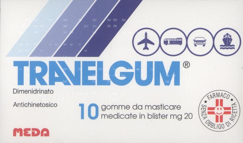 Travelgum antiemetico 10 gomme masticabili