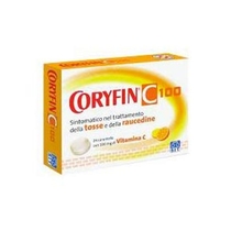 Coryfin C 100 tosse e raucedine 24 caramelle