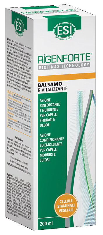 Image of Esi RigenForte Balsamo Rivitalizzante ad azione rinforzante per capelli sfibrati 250ml