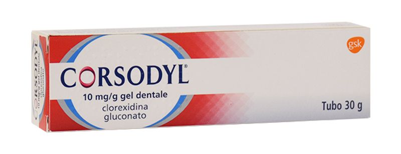 Corsodyl Gel Dentale Disinfettante Cavo Orale 30 g