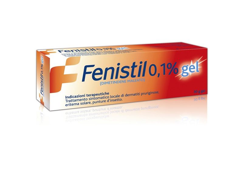 Fenistil Trattamento Sintomatico Prurito 0,1Fenistil Gel 0,1% Per Prurito Punture Di Insetto Eritema