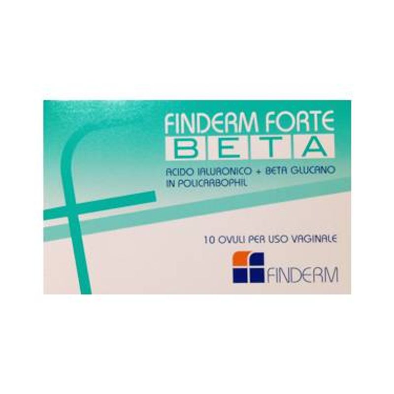 Finderm Forte Beta 10 capsule molli vaginali
