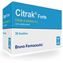 Citrak Forte integratore di potassio 30 bustine