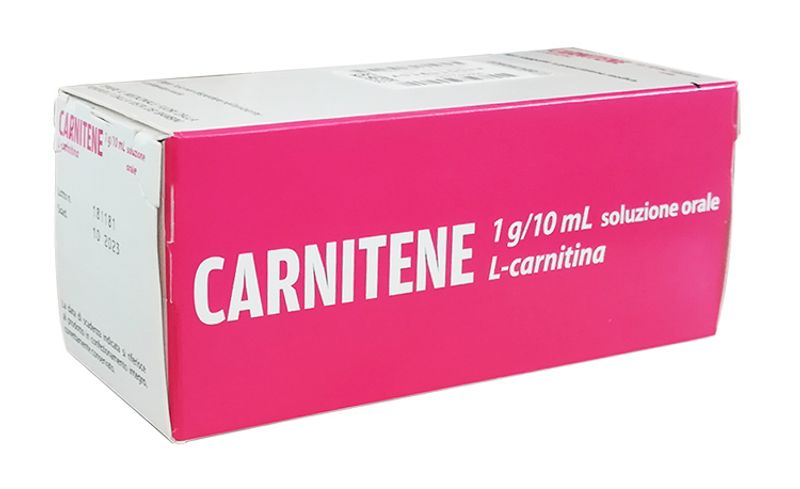 Carnitene 1 gr Soluzione Orale 10 flaconcini monodose