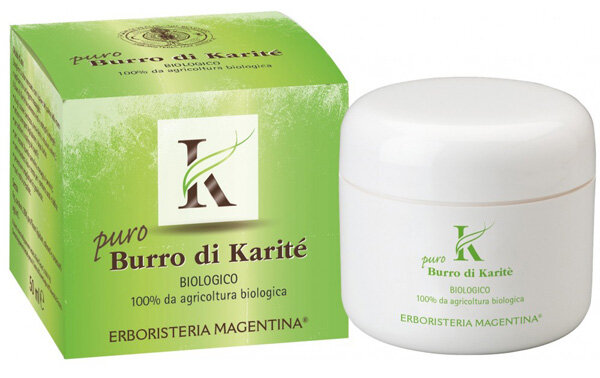 Image of Erboristeria Magentina Puro Burro di Karité Biologico Pelle Secca 50 ml