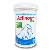 Actinorm Pro cani e gatti benessere dell'intestino 60 compresse-1