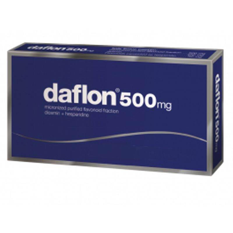 Daflon 500mg fragilitÃ  capillare 60 compresse