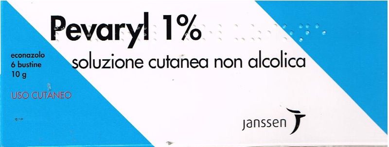 Pevaryl Soluzione Cutanea 6 Bustine 10 g 1%