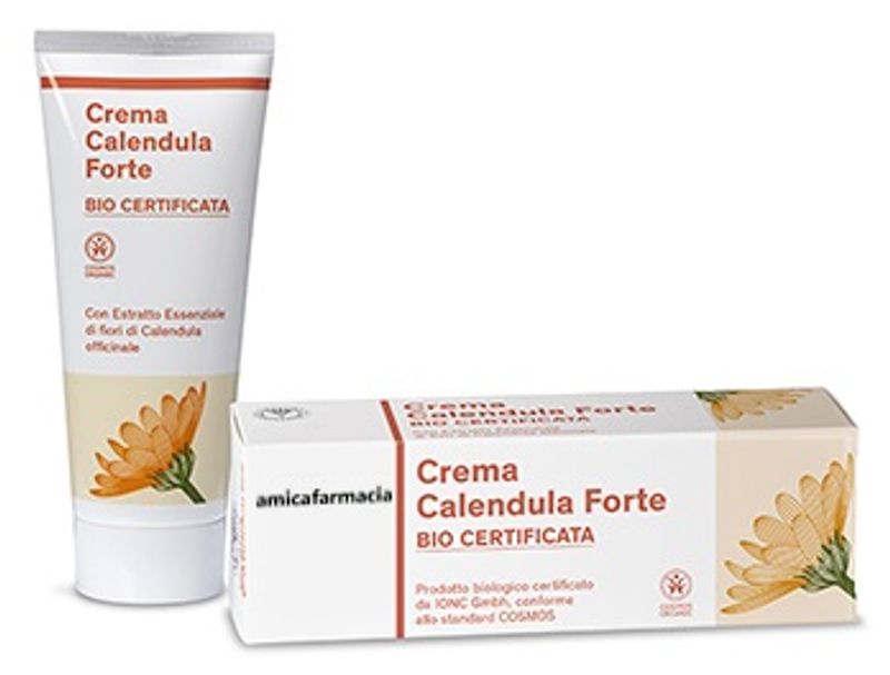 Amicafarmacia Crema Calendula Forte bio certificata protezione pelle 100ml