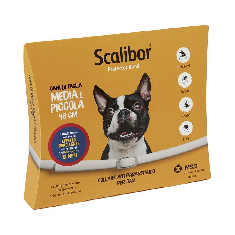 Scalibor collare antiparassitario per cani taglia media e piccola