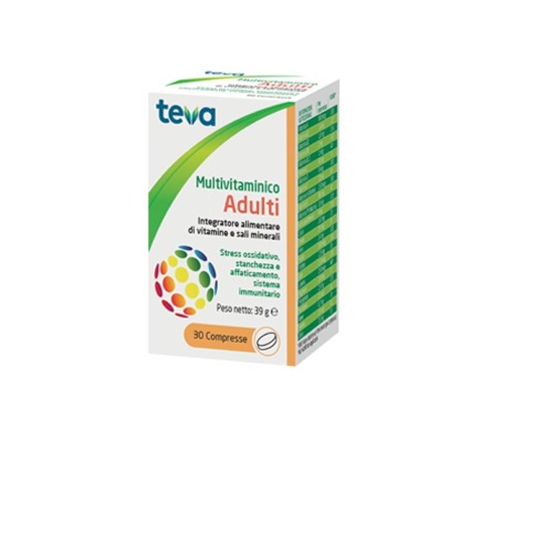 Image of Teva Multivitaminico Adulti 30 compresse