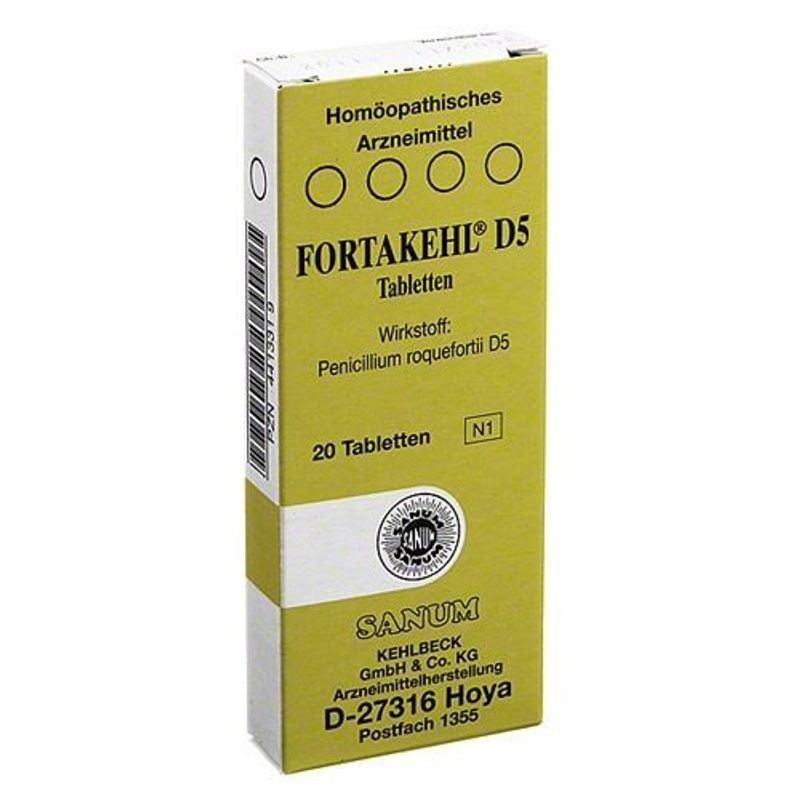 Sanum Fortakehl D5 20 compresse