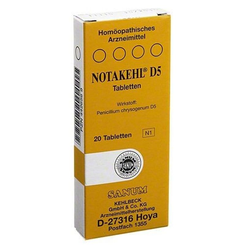 Sanum Notakehl D5 20 compresse