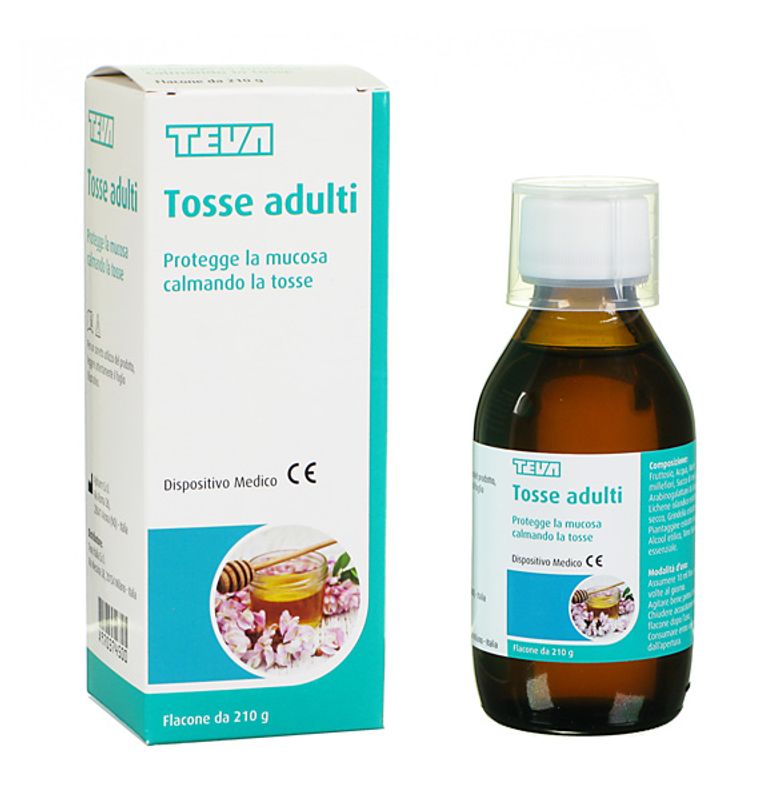 Image of Teva Tosse Adulti protegge la mucosa calma la tosse 210 g
