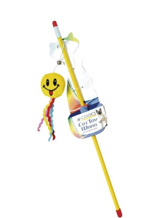 Image of Croci Bacchetta Con Smile Gioco Per Gatti 46cm Fantasia Assortita